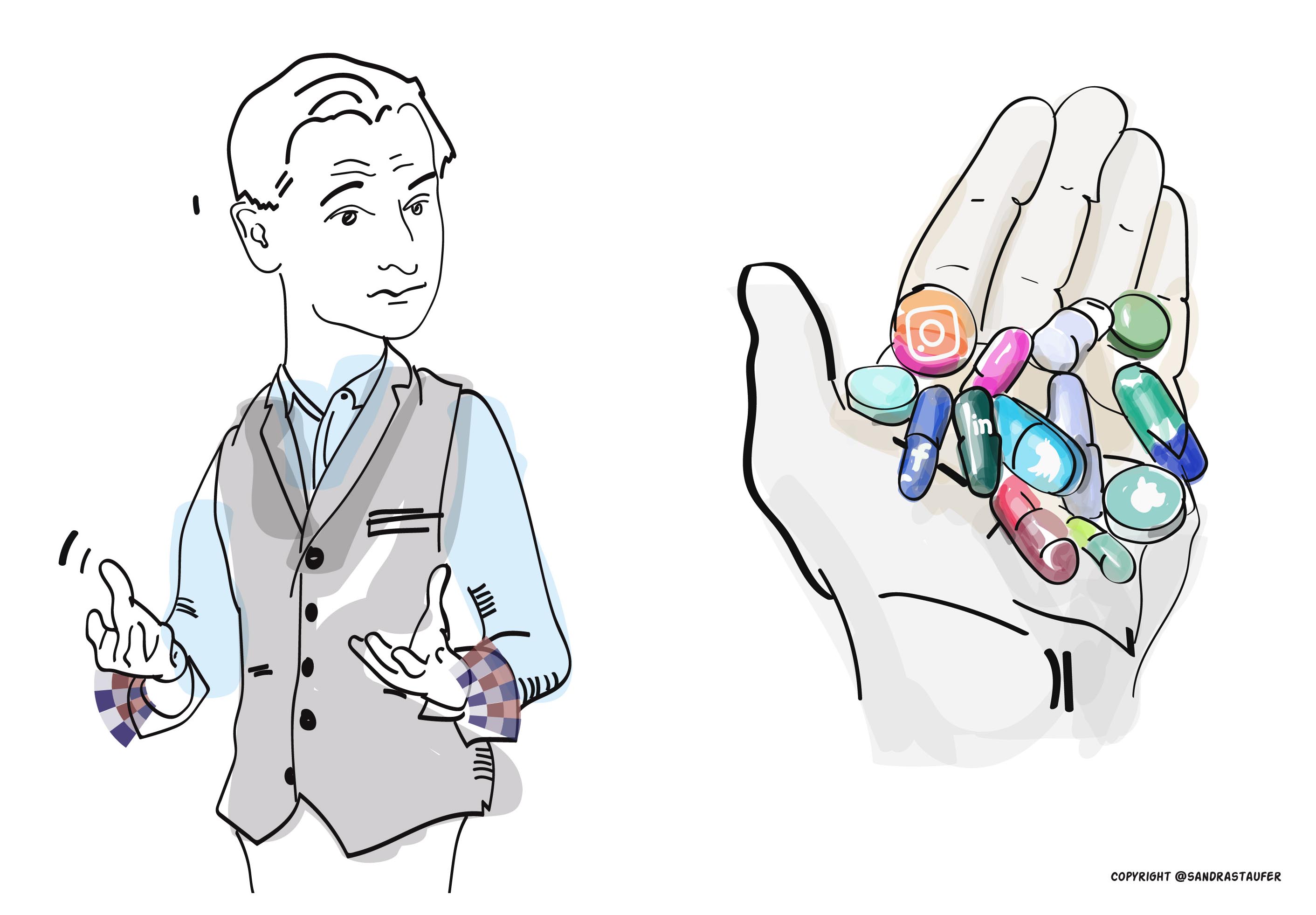 Illustration sandra Staufer for Powerpointpresentation such as teDx Talks ILLUSTRATION SANDRA STAUFER FOR POWERPOINTPRESENTATION SUCH AS TEDX TALKS