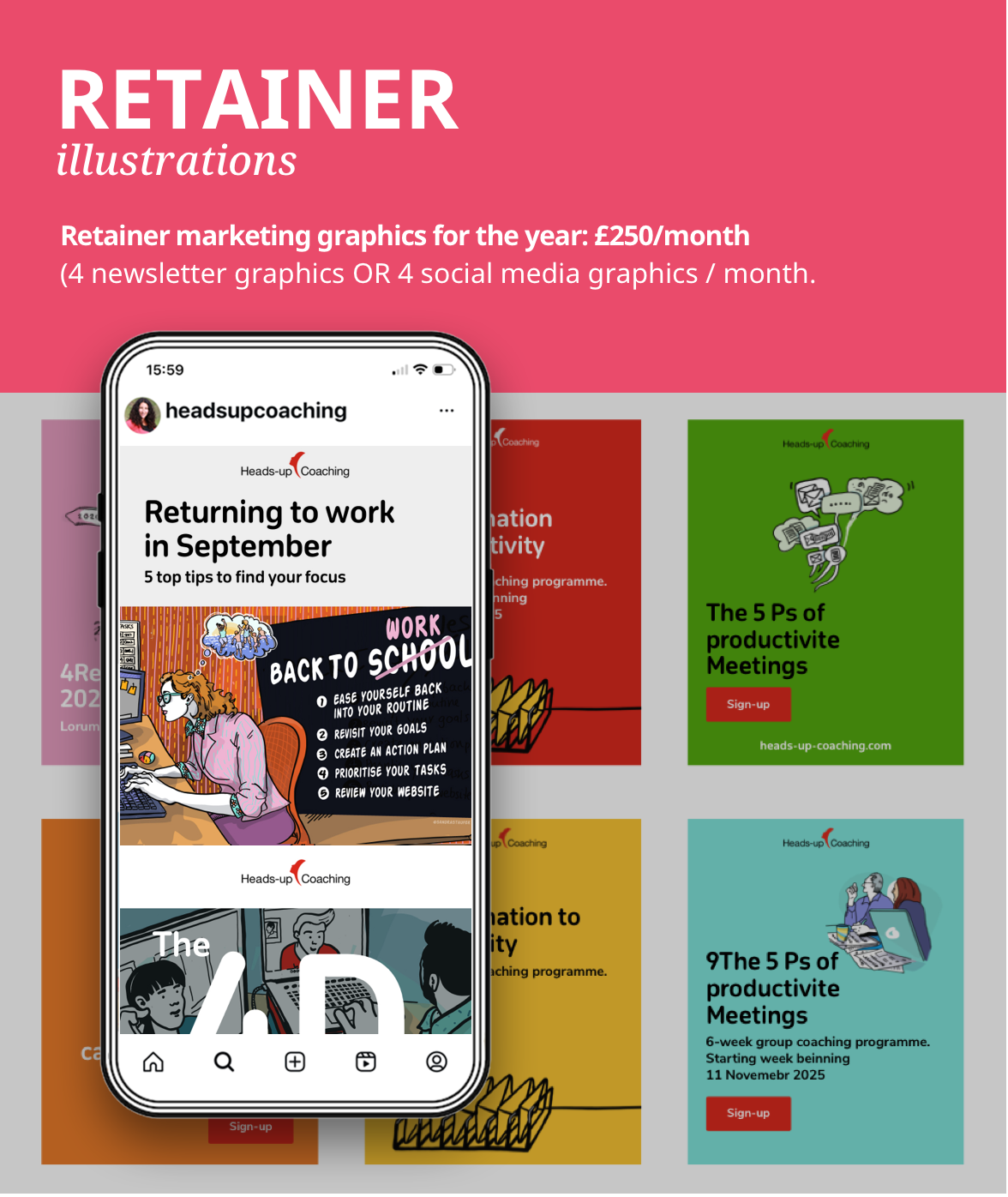 retainer Illustration