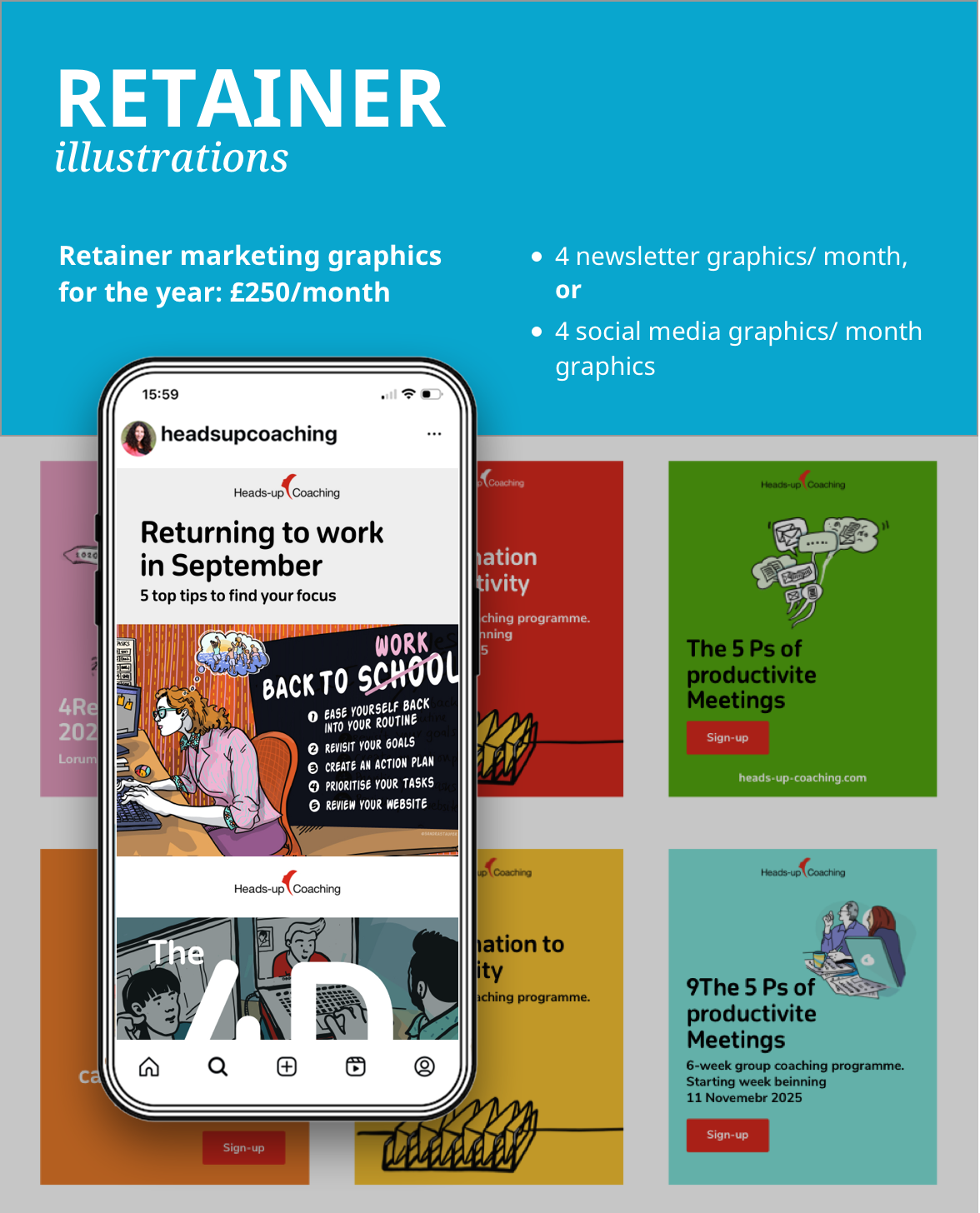 retainer Illustration