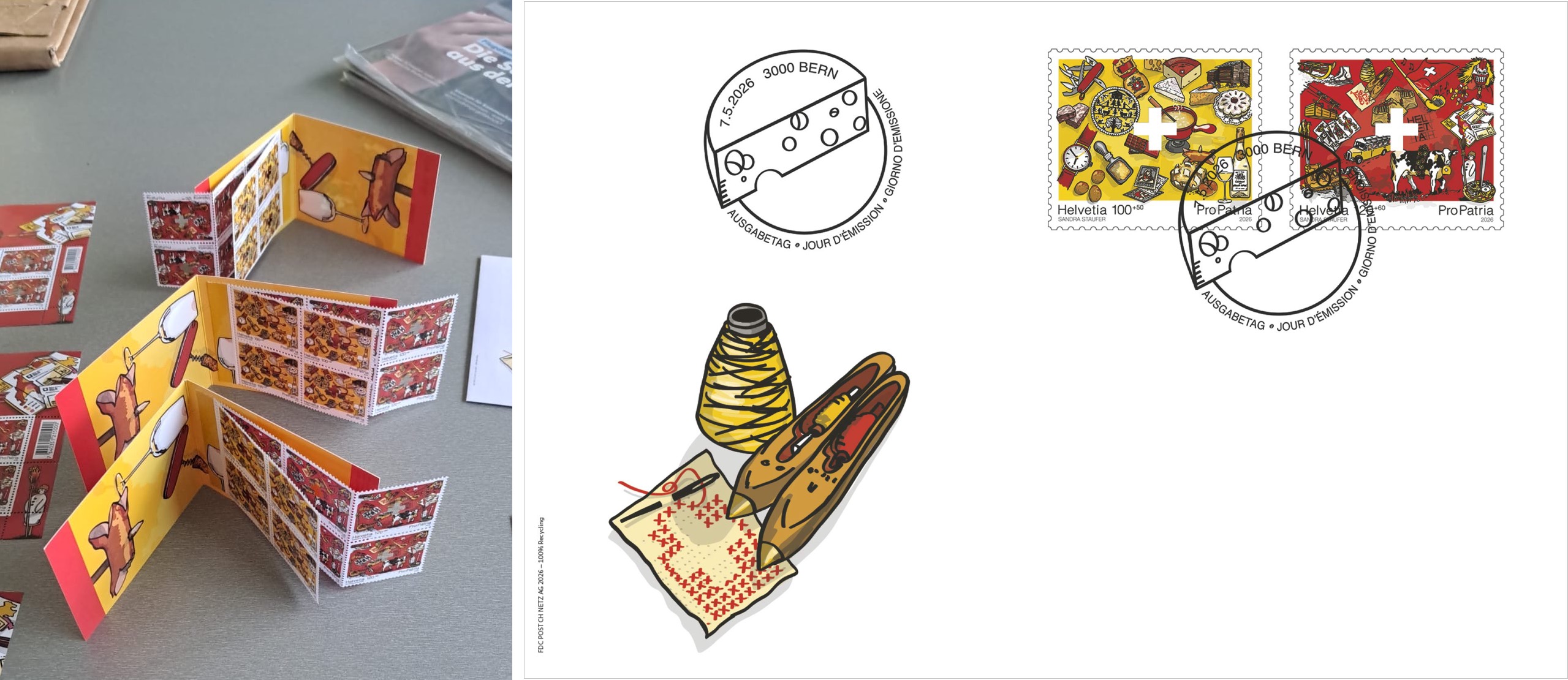 Sandra_Staufer_SScjweizer_Briefmarke_Set