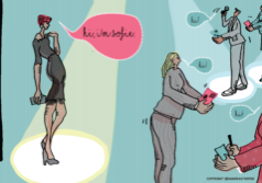 KEEPING UP WITH THE NETWORKING FRENCY, ILLUSTRATION BY @SANDRASTAUFER